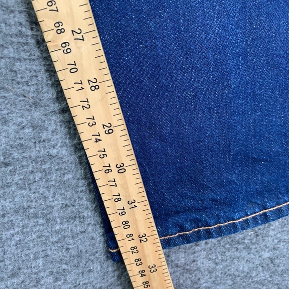 Levis 501 Made & Crafted Jeans Men 32x32 Selvedge Blue Denim Button Fly - Picture 8 of 13